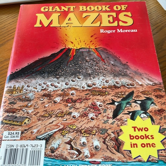 Giant Book of Word Search Puzzles & Giant Book of Mazes - Picture 2 of 11